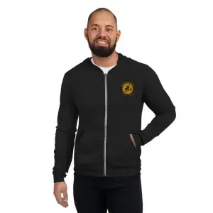 DAS Squadron unisex zip hoodie