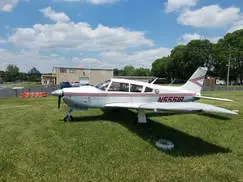 PA28R-200 N55516 Galloping Greta side view