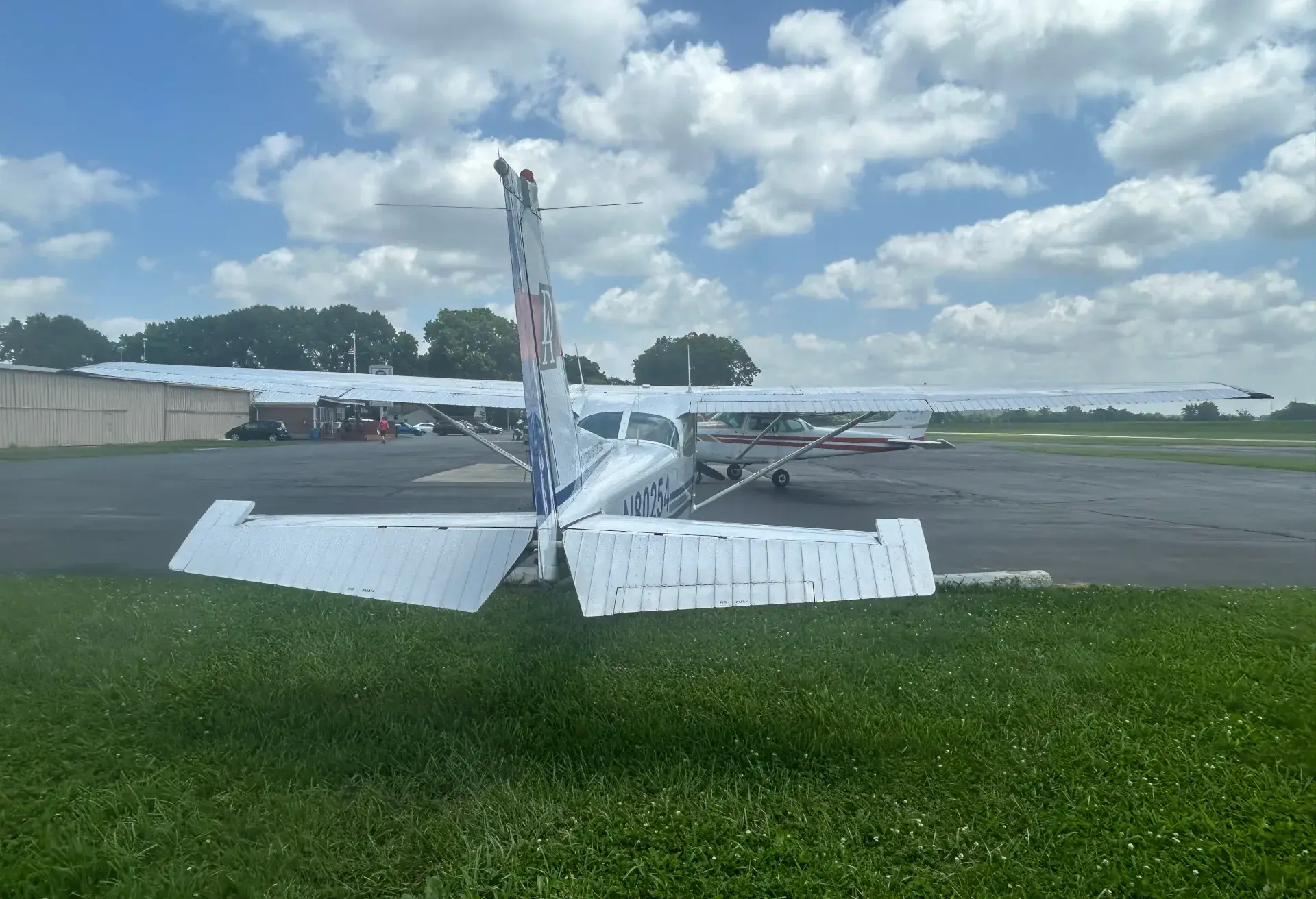 Cessna 172M N80254 Beautiful Bea back view