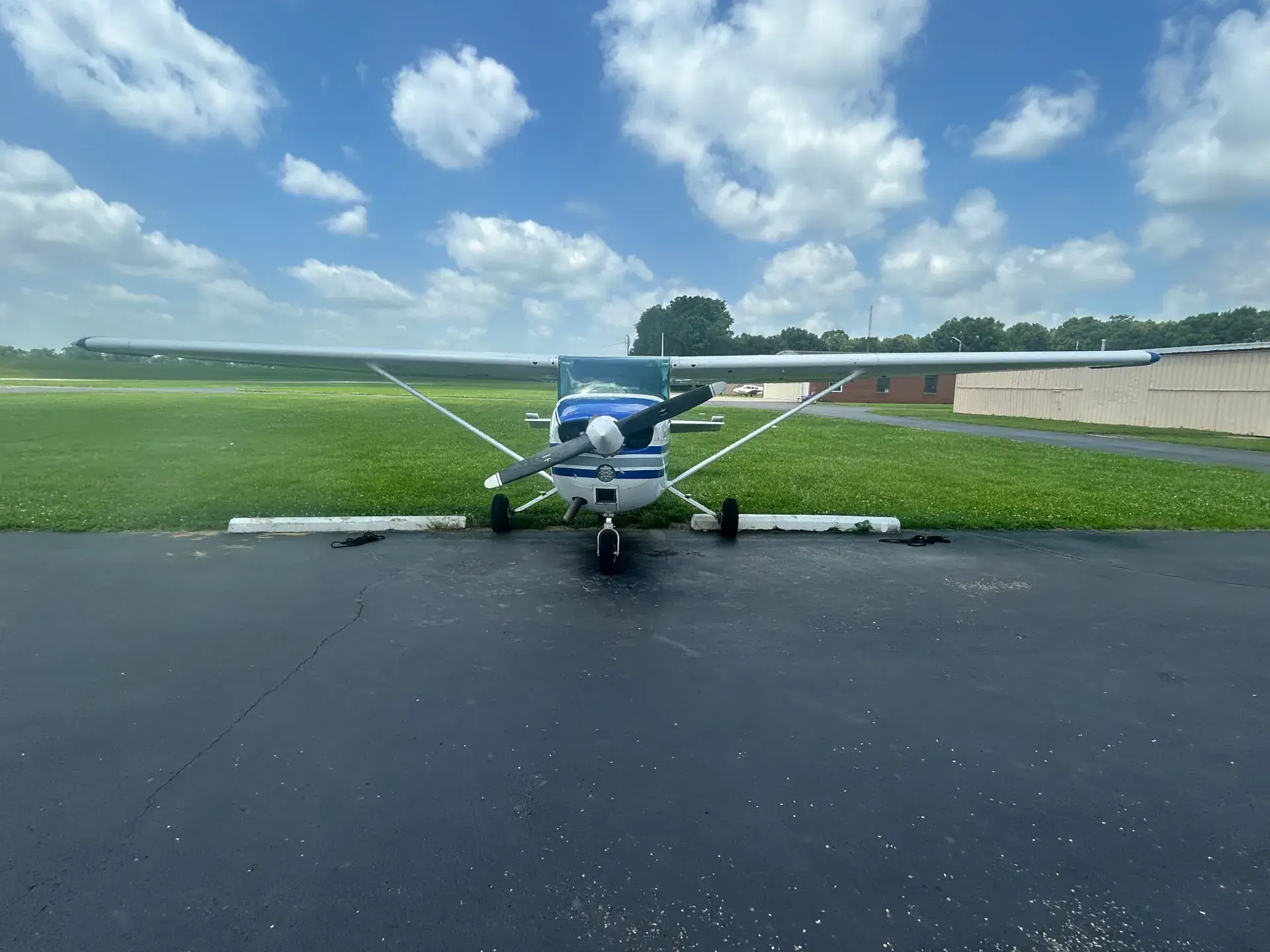Cessna 172M N80254 Beautiful Bea front view