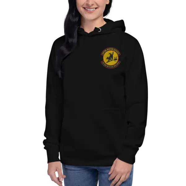 Black DAS premium hoodie